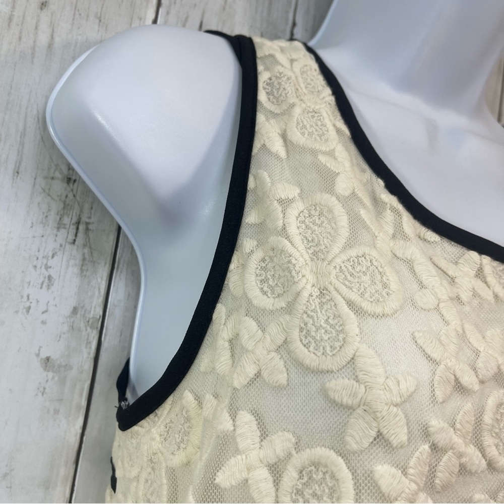 Max + Riley Lace Open Back Tie Bow Blouse Extra Large - Picture 4 of 7